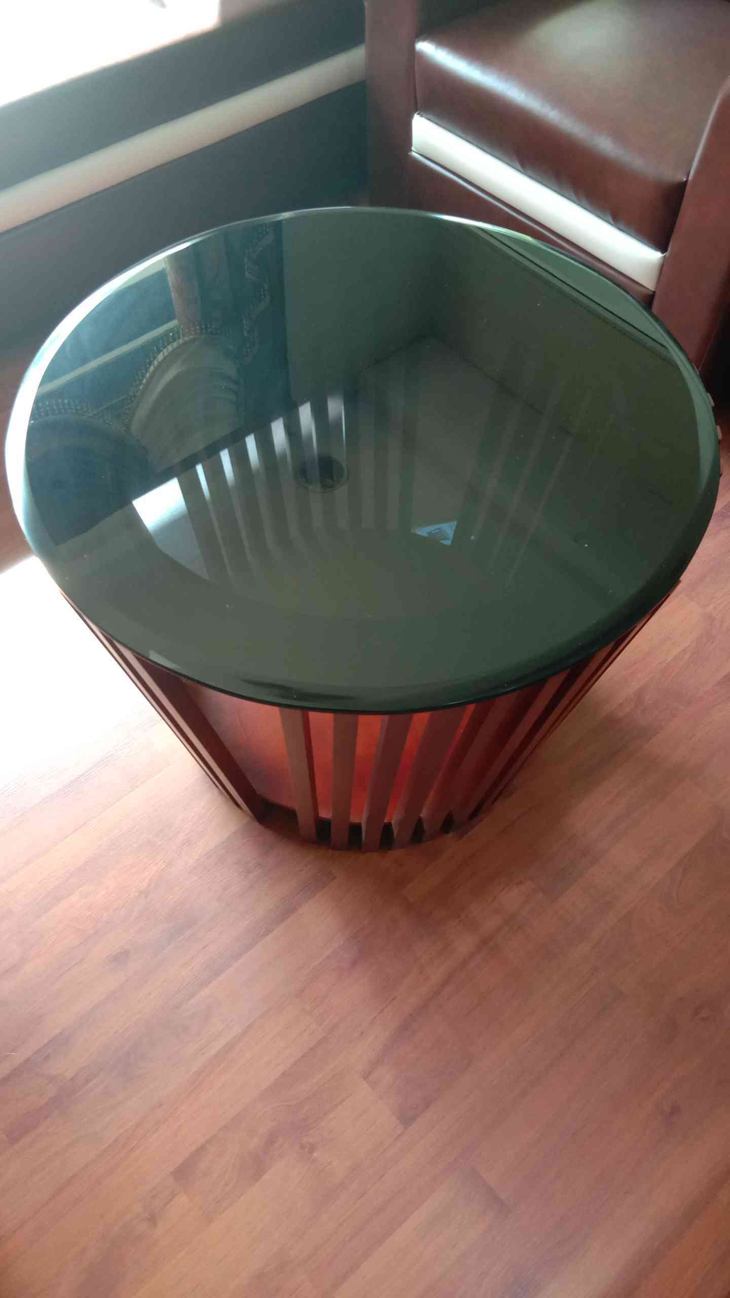 ZCT 211 INDROYAL TEAPOY With Glass Top Buy Center Table JFA.IN