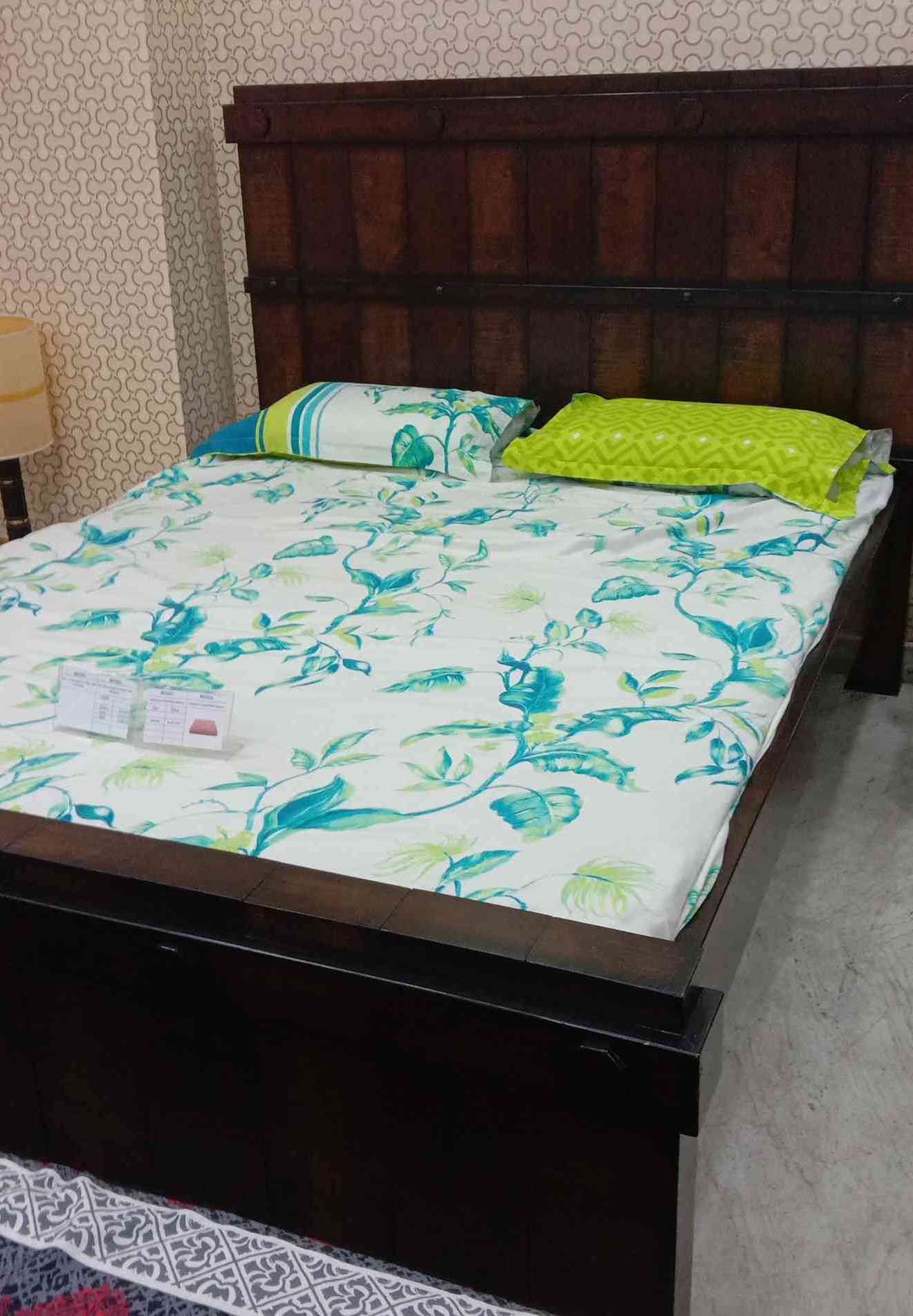 DEC Tomaz Queen size Bed with bed board Buy Bed Online JFA
