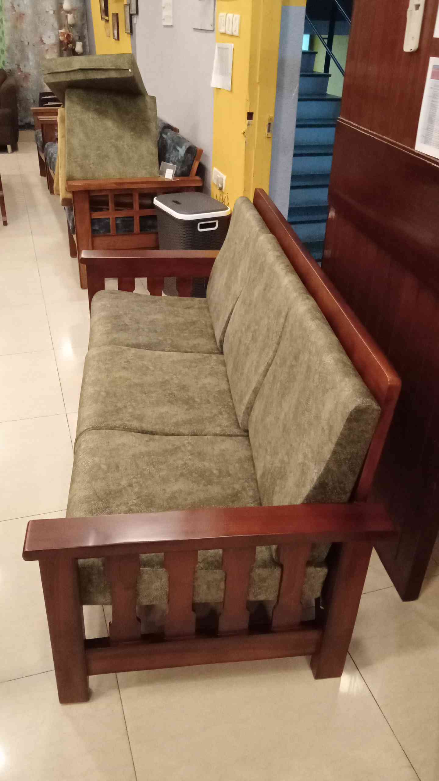 Akbar Sofa Set Wooden Sofa Set Online JFA Furniture