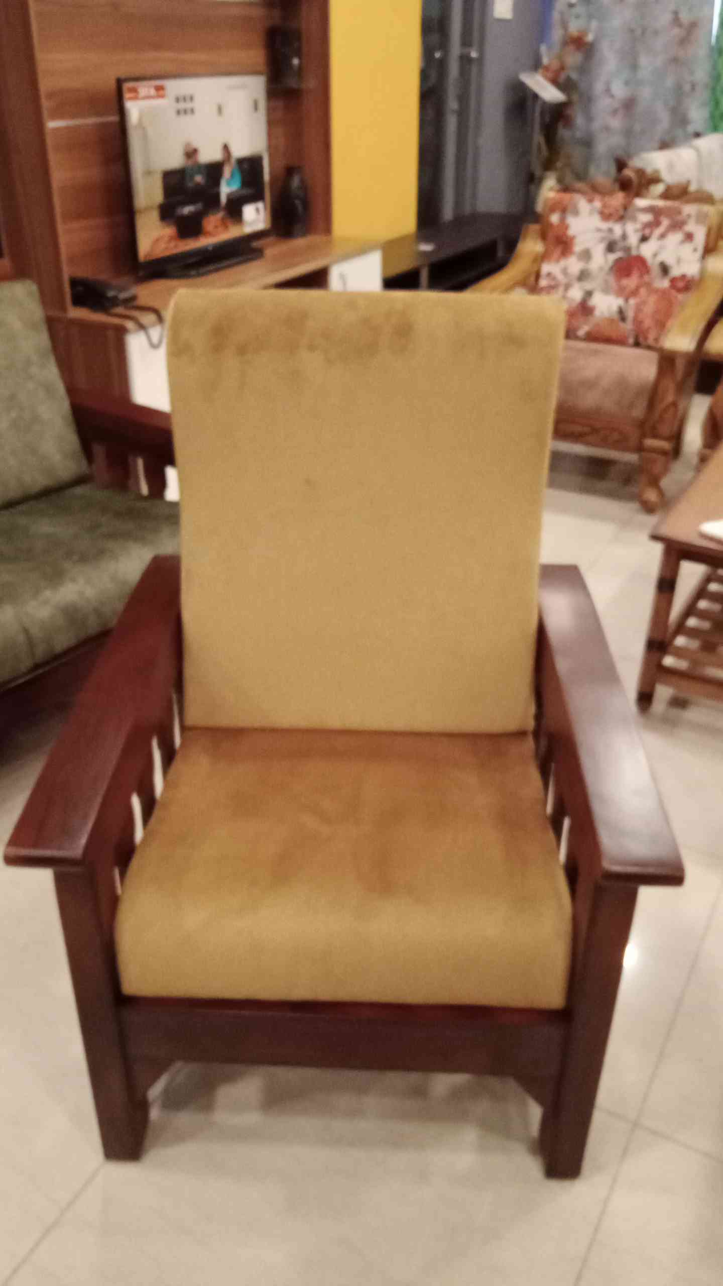 Akbar Sofa Set Wooden Sofa in Chennai JFA.IN