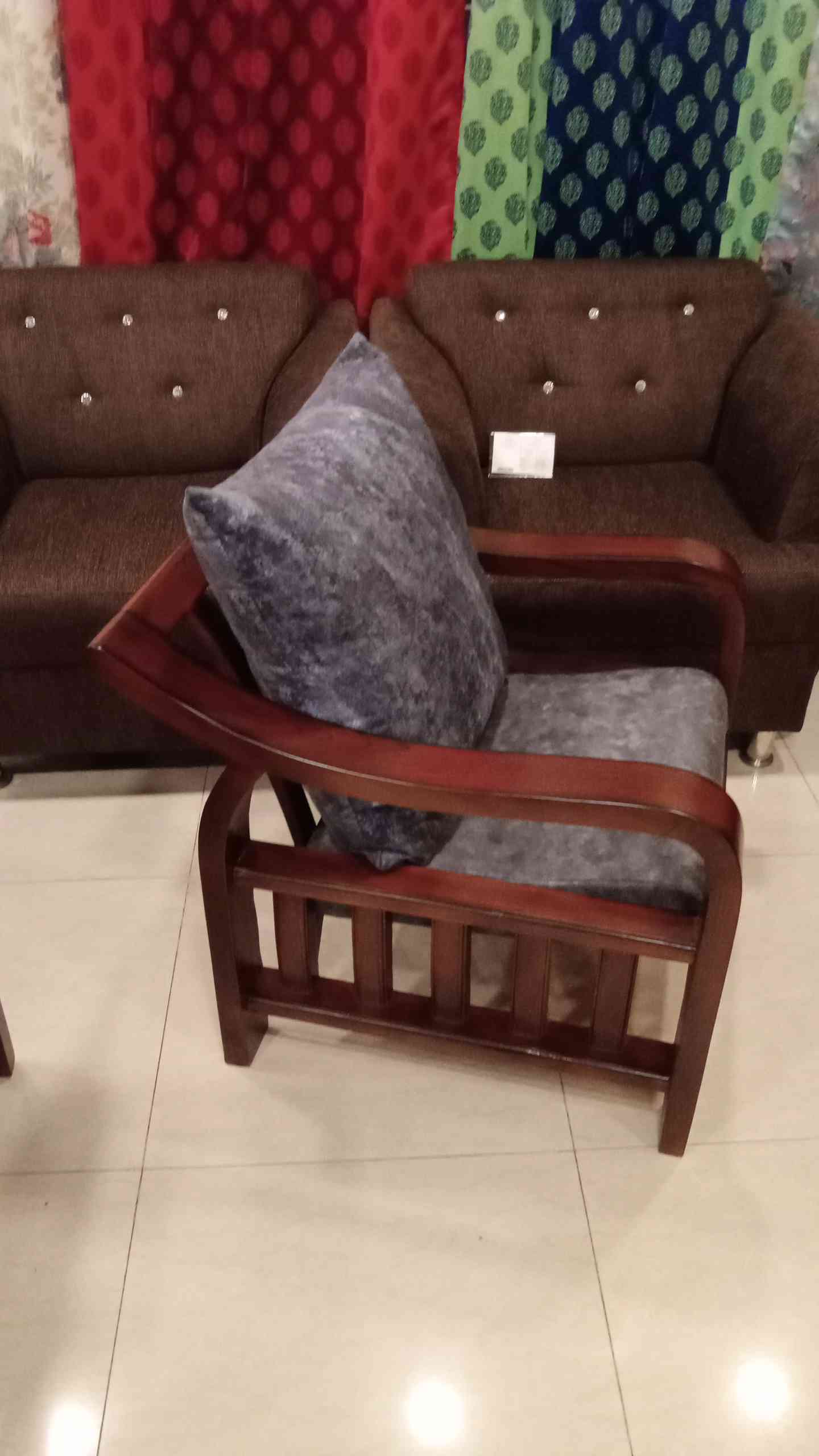 Babar Sofa Set Wooden Sofa Set JFA Furniture
