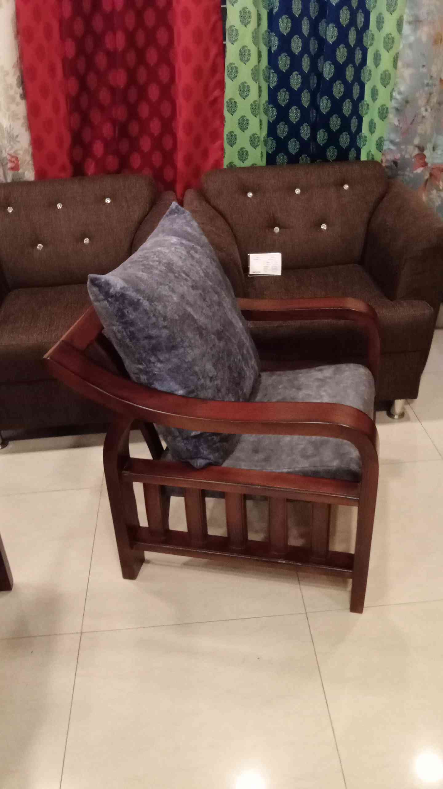 Babar Sofa Set Teakwood Sofa Set in Chennai JFA.IN