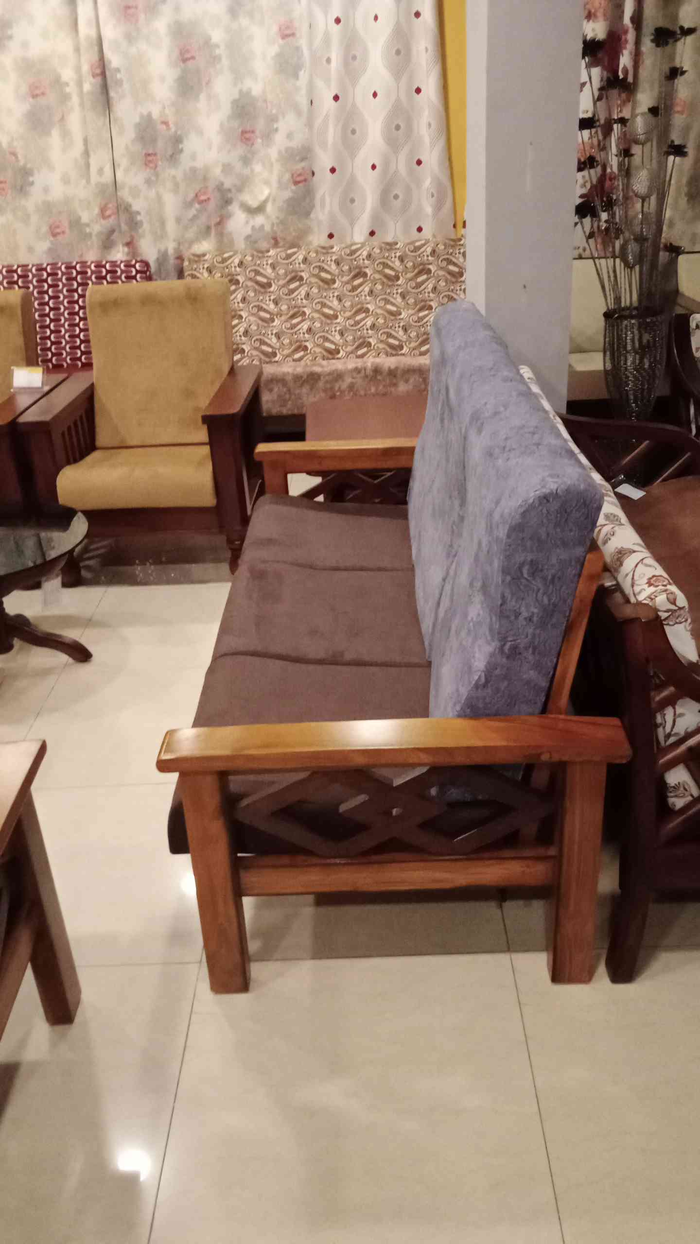 Jahangir Sofa Set Wooden Sofa in Chennai JFA.IN