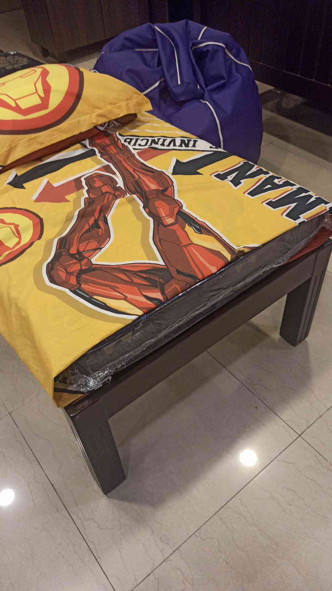 SAFDW03SSD Hardwood Diwan Furniture Showroom in Chennai