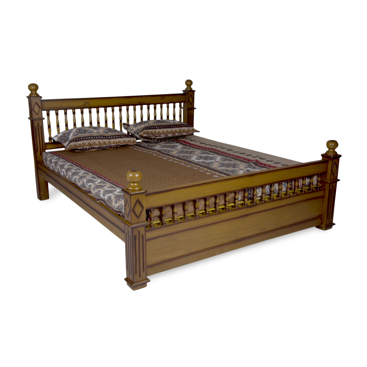 BD18 Solid Teak wood cot Cot in Chennai JFA.IN