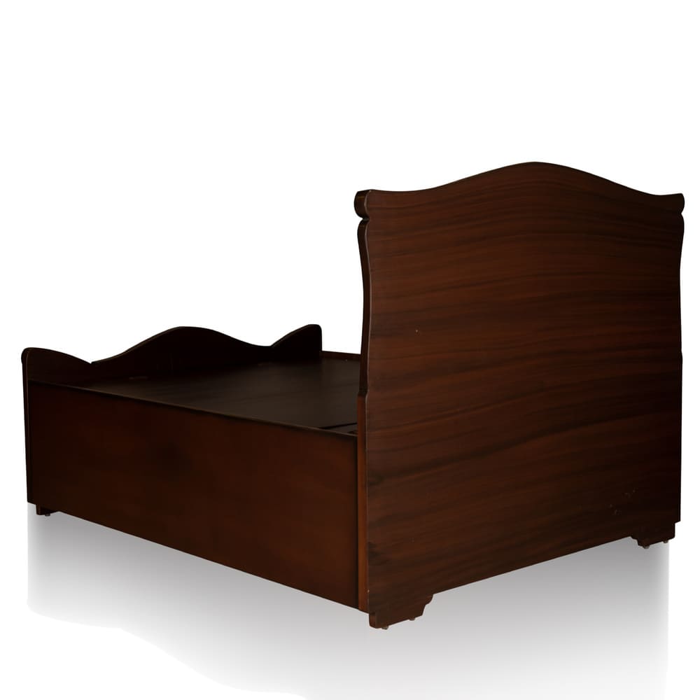 BD16 Solid Teak wood WP Cot Hydraulic Storage Buy Bed with Storage