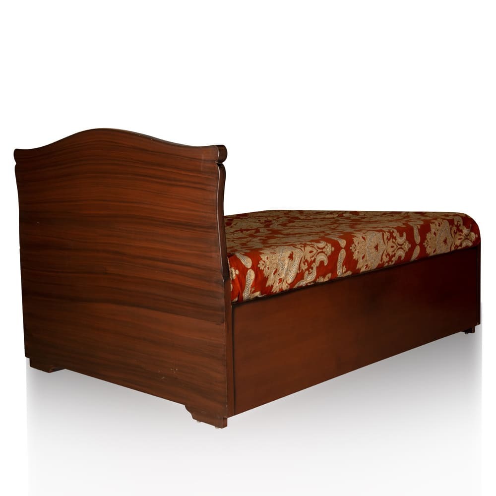 BD16 Solid Teak wood WP Cot Hydraulic Storage Buy Bed with Storage