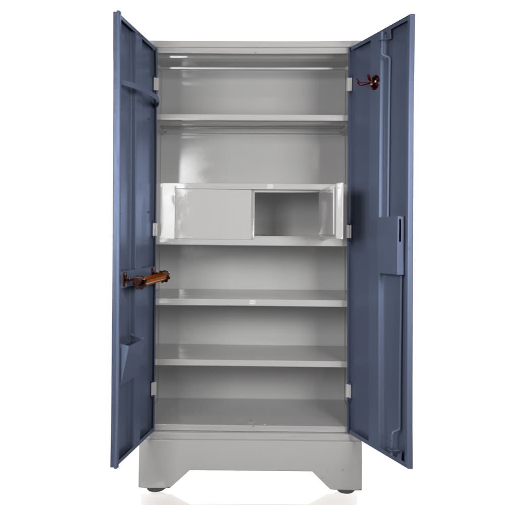 ASI SC-03 Steel Double Locker+ Document Shelf- Furniture Showroom in ...