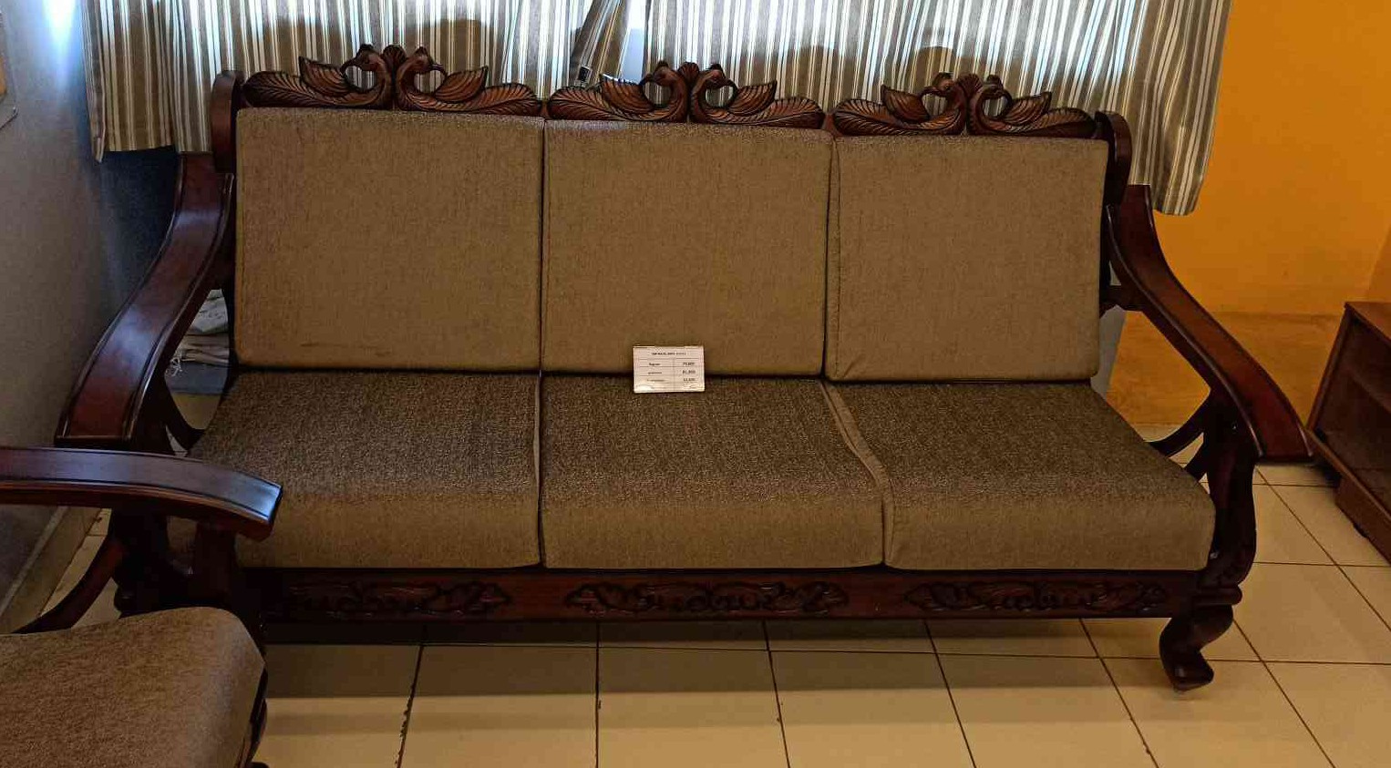 Mayil Sofa Wooden Sofa in Chennai JFA Furniture
