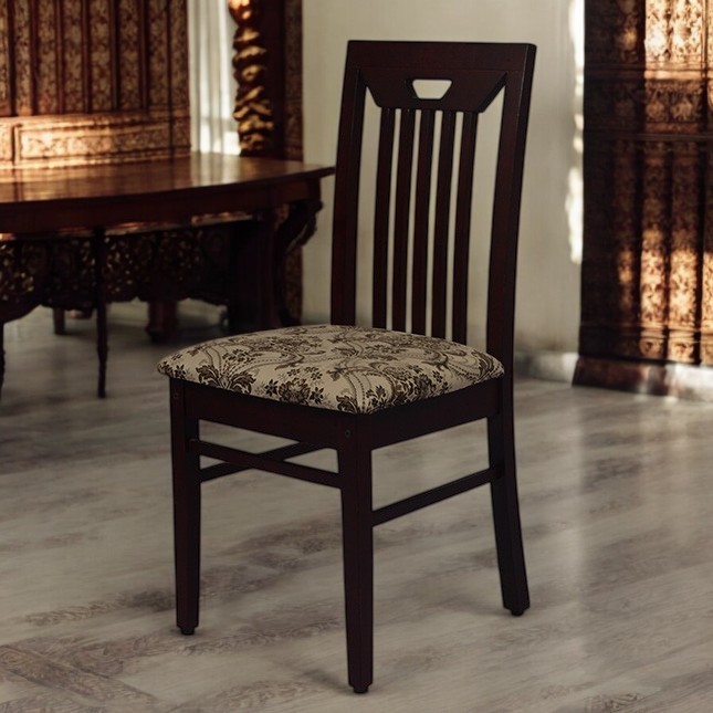 HHC 110 Dining Chairs (No warranty; Service at  cost)||Rosewood-DD-R-3|Regular|Dining Chairs