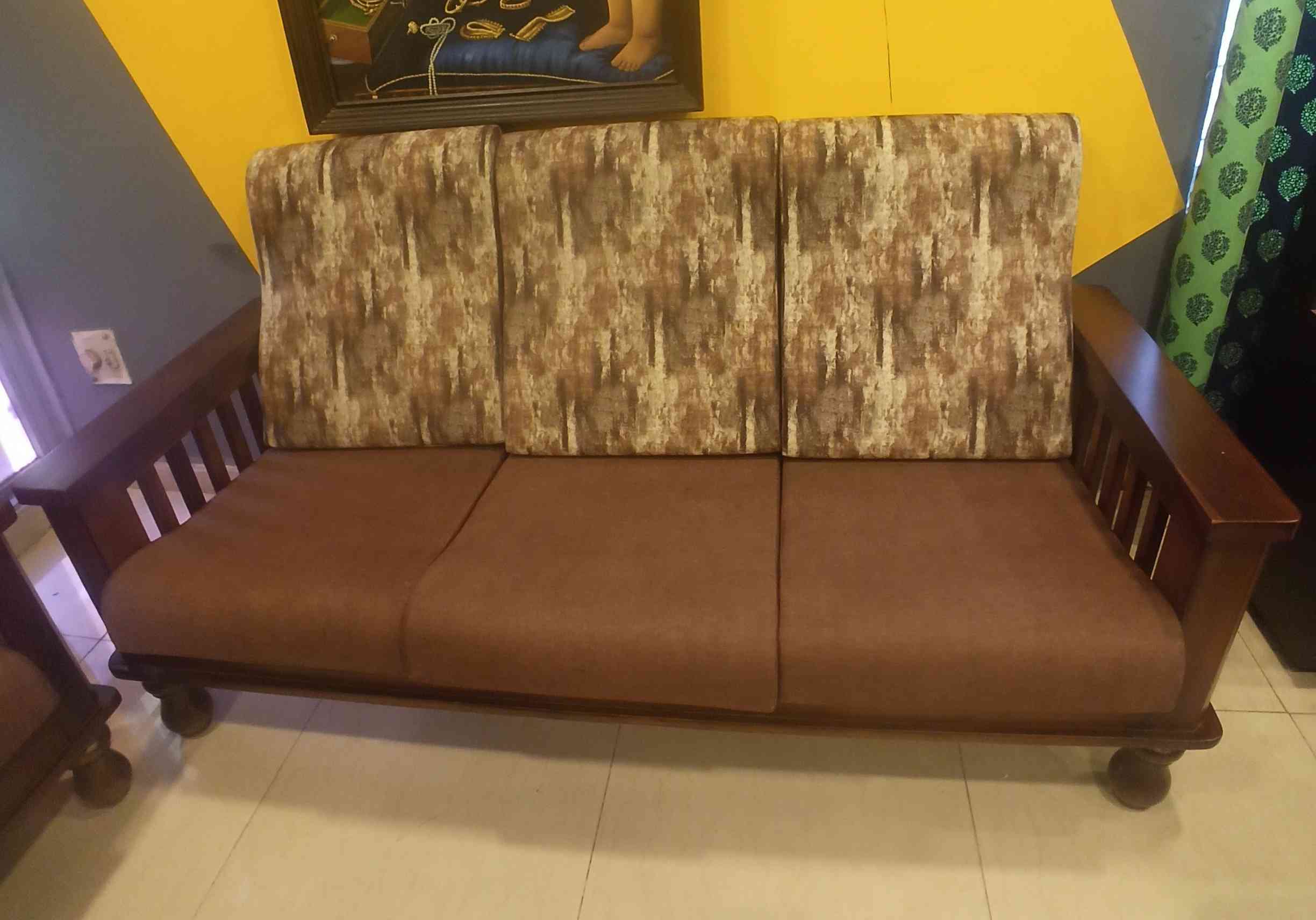 Kadir sofa set Wooden Sofa Set Online JFA Furniture