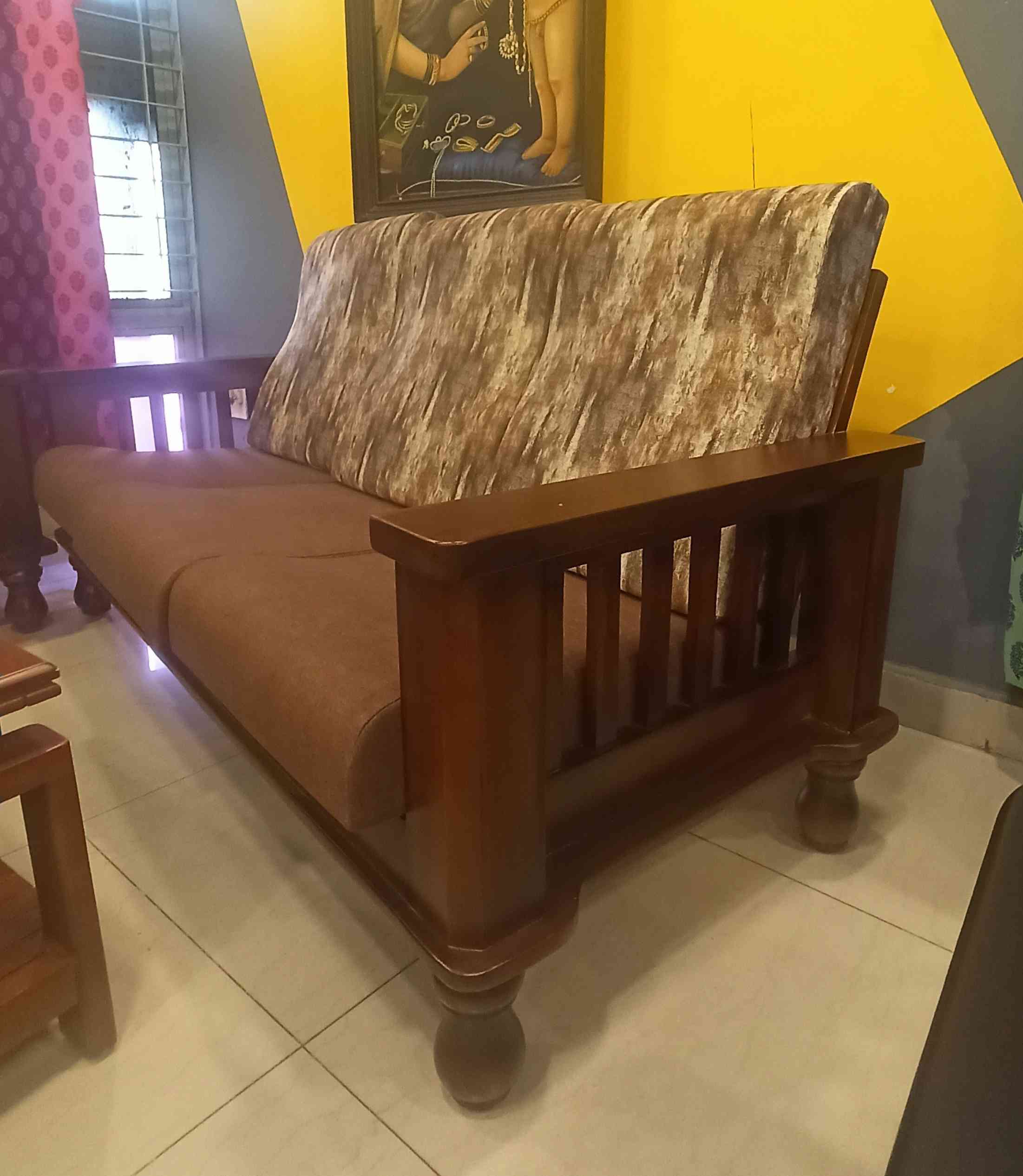 Kadir sofa set Wooden Sofa Set Online JFA Furniture