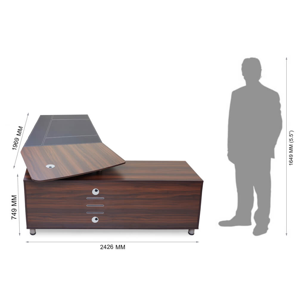 PROFURN 588 Office Table - Office Table | JFA Furniture