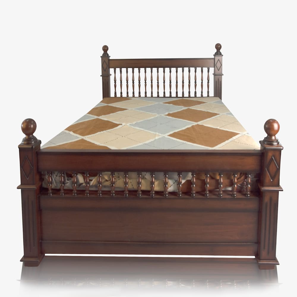 BD18 Solid Teak wood cot Wooden Cot JFA Furniture