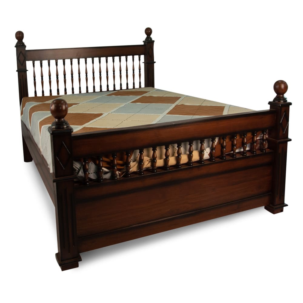 BD18 Solid Teak wood cot Wooden Cot JFA Furniture