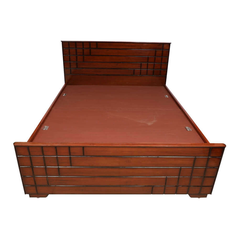 BD03 Teak wood with ply cot Wooden Bed JFA Furniture